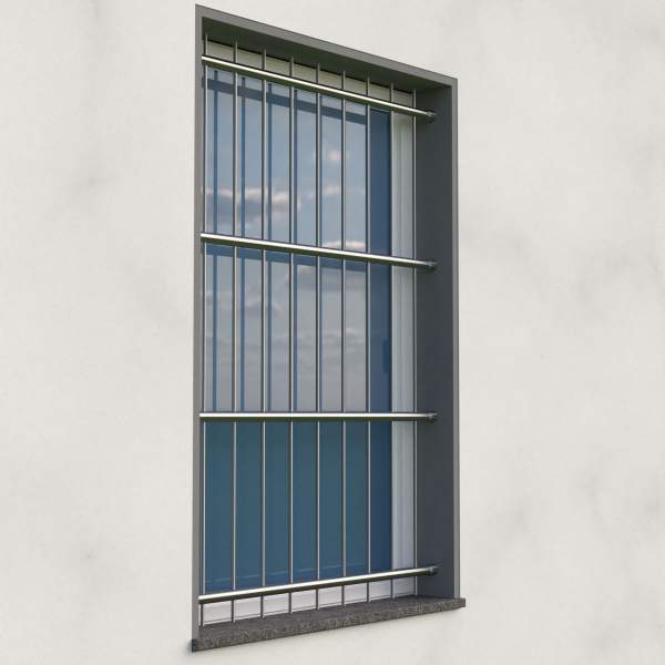 Fenstergitter stabiler Einbruchschutz